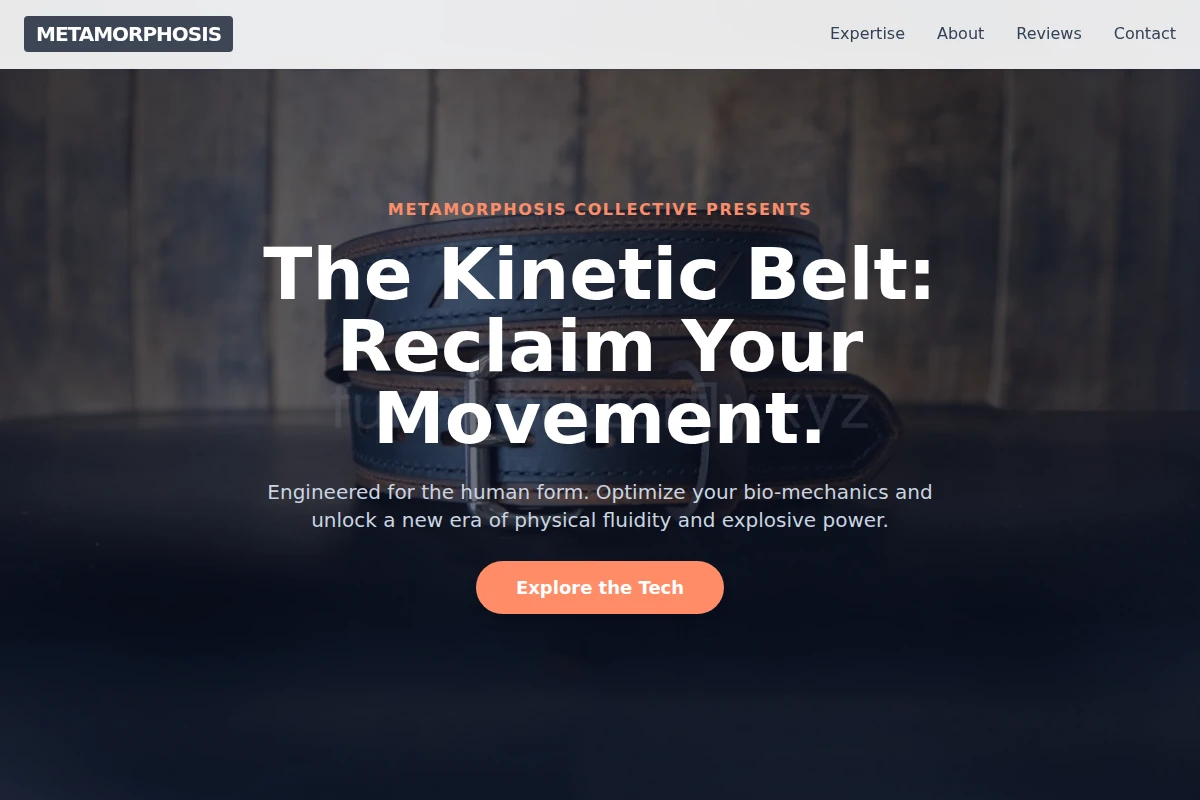 Kinetic Belt